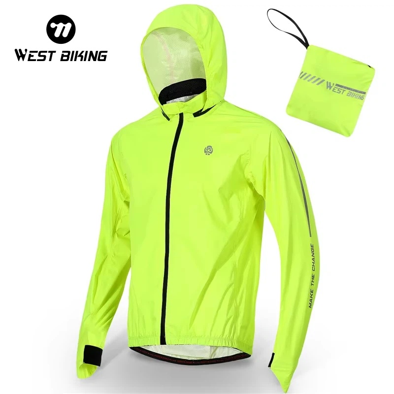 Motorcycle Rain Suit - WEST BIKING Cycling Jacket Men Women