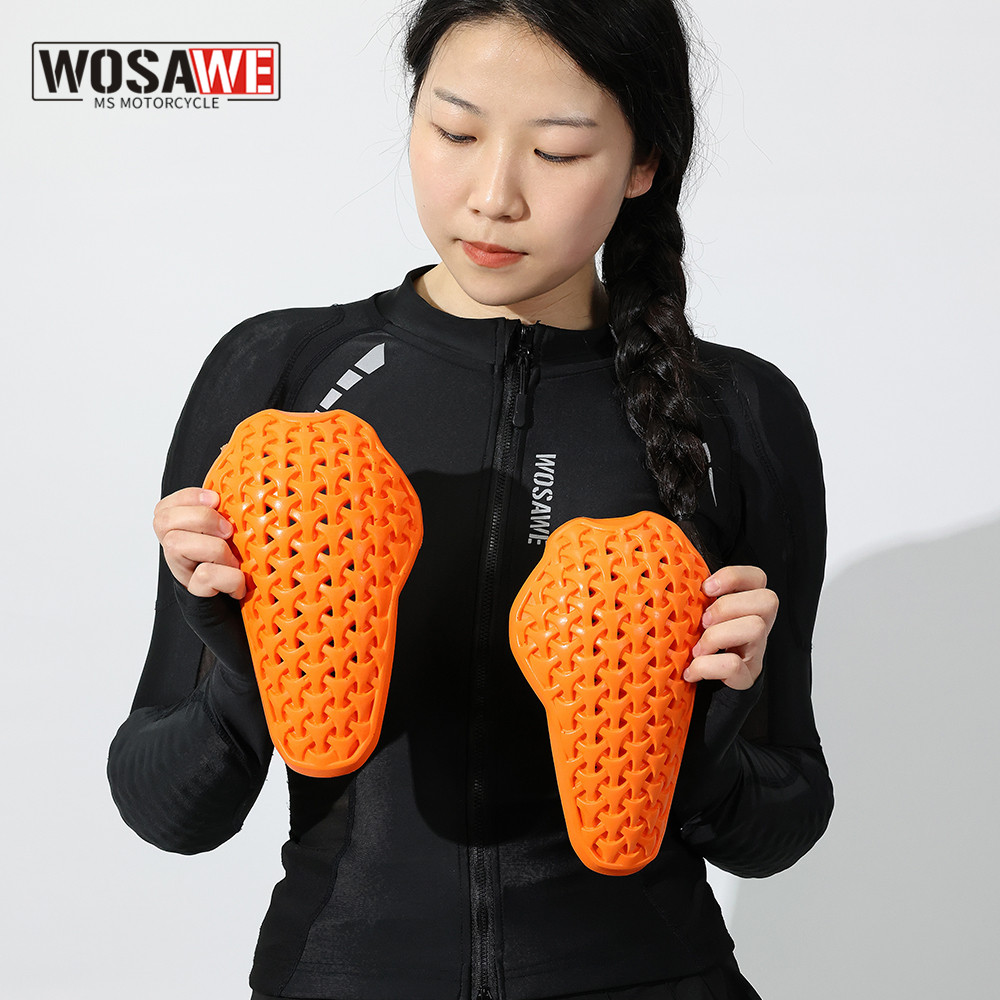Motorcycle Gear Jacket - WOSAWE Motorcycle Knee Protectors Motorcycle Jacket