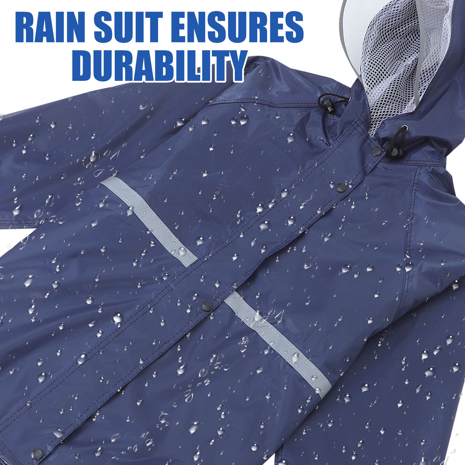 Reflective Motorcycle Rain Sui - Motorcycle Rain Suit 评论和价格