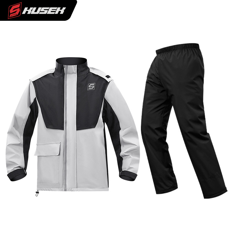 2-Piece Motorcycle Rain Suit f - Motorcycle Rain Suit 评论和价格