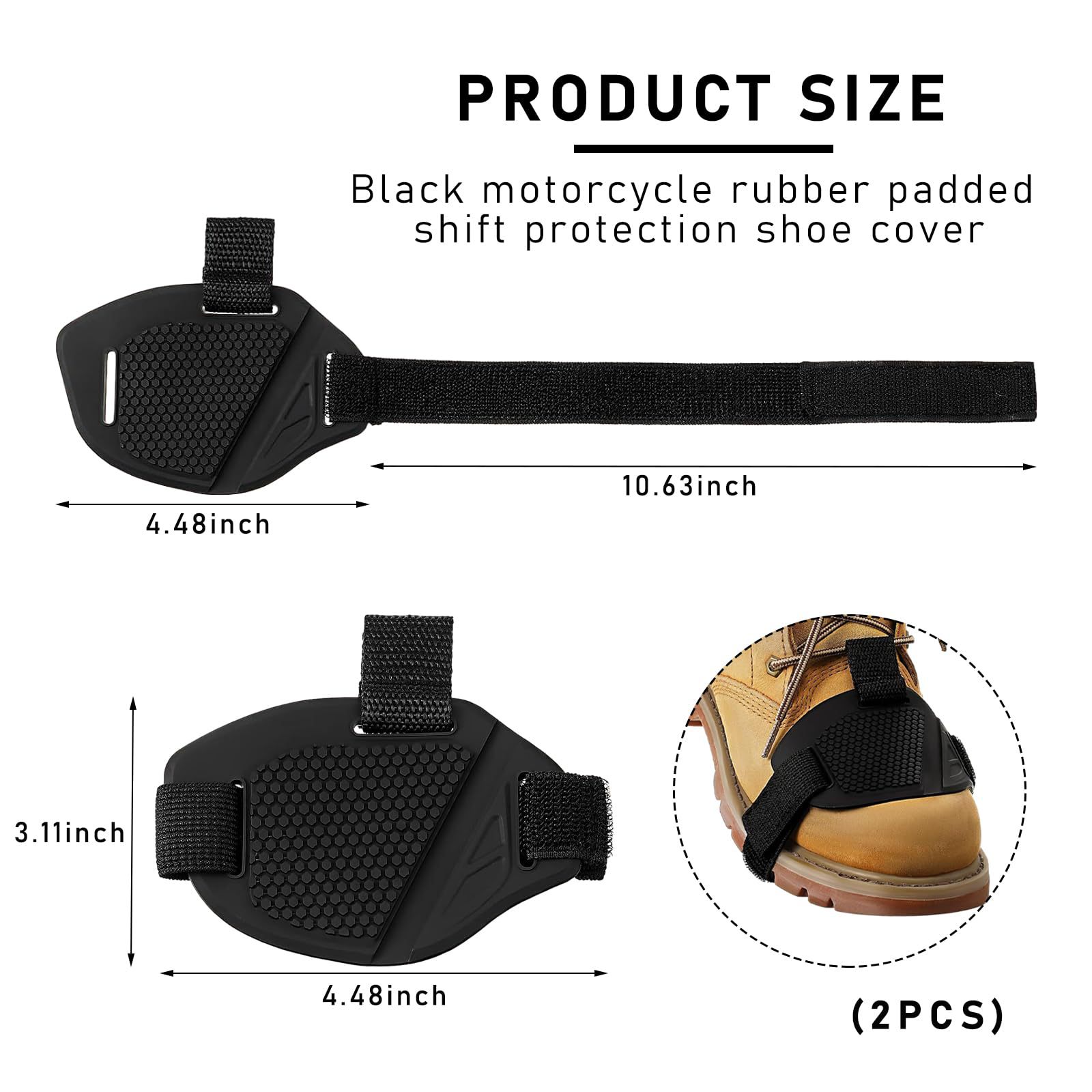 Honeycomb Anti-Slip Gear Shift - Motorcycle Gear And Accessories 评论和价格